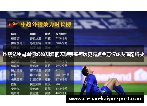 围绕法甲冠军你必须知道的关键事实与历史亮点全方位深度指南精要